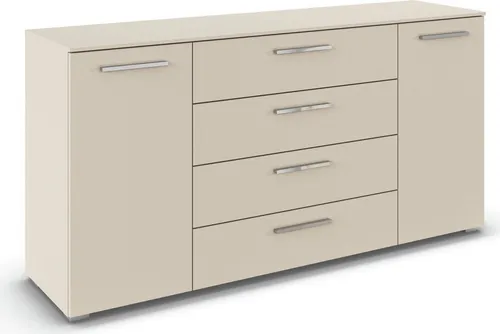 rauch Kombikommode MONTCLAR 160 cm - Hochglanz & Glas - Stilvolle Kombikommode »MONTCLAR« mit Soft-Close-Funktion für eleganten Stauraum. Ideal für Schlafzimmer, bietet Platz für Kleidung und Accessoires. Flexibles Design in Hochglanz oder Glas, passend zu jedem Einrichtungsstil.