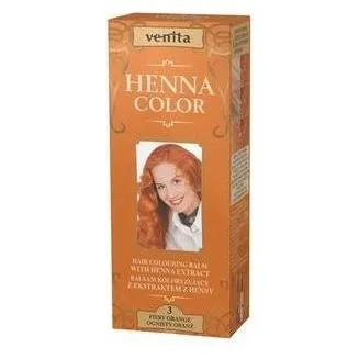 Venta Venita Henna Color Haarfärbemittel 3 Orange 75ml (Flaming Orange) (44150412)