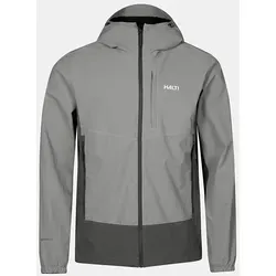 Halti Pallas Evo M Hooded X-stretch Jacke silent storm grey (H26) XL - Die Halti Pallas Evo M Hooded X-stretch Jacke vereint Stil und Funktionalität für Outdoor-Abenteuer. Atmungsaktiv, wind- und wasserabweisend, bietet sie optimalen Tragekomfort und Bewegungsfreiheit. Ideal für Trekking und Alltag.