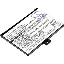 TECHTEK Akku Kompatibel mit [Pocketbook] Pro 602, Pro 603, Pro 612, Pro 902, Pro 903, Pro 912, Pro 920, Pro 920.W Ersetzt 1ICP4/40/60 1S1P