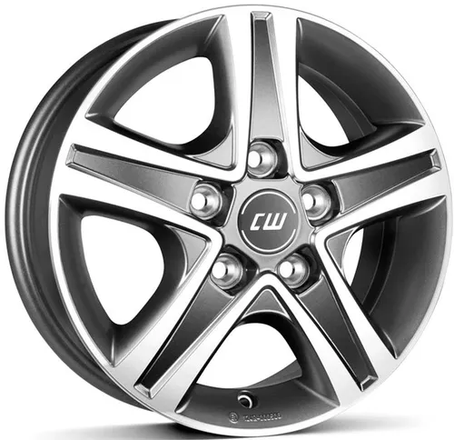 CWD 6 0x16 5x118 ET68 MB71 1 Alufelgen - Hochwertige Alufelgen mit 6 Zoll Breite, ideal für sportliche Fahrzeuge und verbesserten Fahrkomfort.