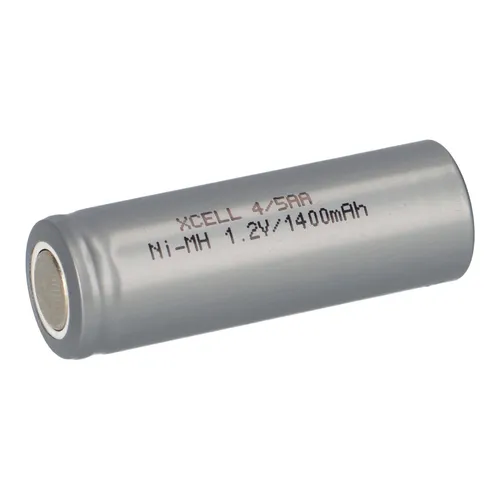 XCell X4/5AA1400 NiMH Akku 4/5AA 1,2V 1400mAh Industriezelle wiederaufladbar