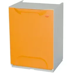 Art Plast R34/1G stapelbarer Kunststoff-Mülleimer - Dieser praktische Mülleimer aus robustem Harz-Material misst 34 x 29 x 47 cm und ermöglicht eine einfache Mülltrennung dank farbiger Fronten. Ideal für den täglichen Einsatz und platzsparend stapelbar.