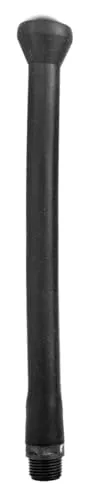 BelgoPrism Analdusche aus Silikon - schwarz - 26,5 cm - Durchmesser: 2-3,5 cm, 116 g