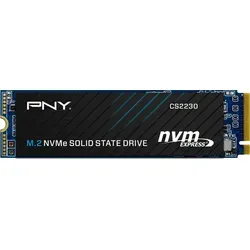 PNY CS2230 500GB M.2 SSD - Festplatte, 500 GB, ultraschnelle Datenübertragungsrate von bis zu 3300 MB/s, ideal für Gaming und schnelle Systemstarts, kompakte M.2 2230 Größe für platzsparende Installationen.