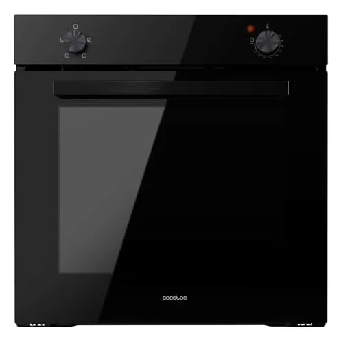 Cecotec Einbauofen Bolero Hexa C126000 Black A – 77L, 4 Funktionen - Familienfreundlicher Einbauofen mit 77L Kapazität und 4 Funktionen. Genießen Sie effizientes Kochen und einfache Reinigung dank Dampfunterstützung und innovativem Kühlungssystem.