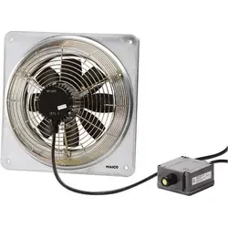 Maico DZQ 40/4 B Ex E Axial-Wandventilator - Explosionsgeschützter 400 mm Axial-Wandventilator für Gas, mit bis zu 4130 m³/h Fördervolumen und reversibler Drehzahlsteuerung, ideal für sichere Anwendungen.