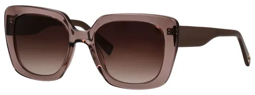 BRENDEL eyewear Sonnenbrille - Modische Oversize-Karreeform - Elegante Sonnenbrille aus hochwertigem Azetat mit dynamischem Cat-Eye-Appeal. Die markante Linienführung und natürliche Farbwelt verleihen jedem Look stilvolle Eleganz. Ideal für modebewusste Individualisten.