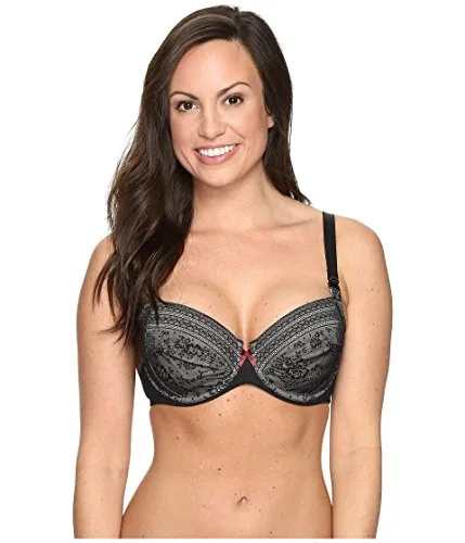 Anita Still-BH mit Bügel 5053 Gr. 100 C in schwarz - Funktionsunterwäsche für stillende Mütter, bietet optimalen Halt und Komfort mit Bügeln für eine schöne Silhouette.