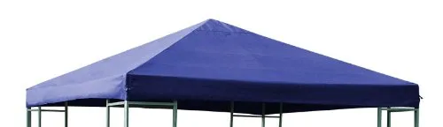 DEGAMO Pavillon-Ersatzdach 3x3 Meter - Pavillon-Dächer, wasserdichtes Dach für Metall- und Alupavillons, einfache Selbstmontage mit Klettverschlüssen für den Garten.