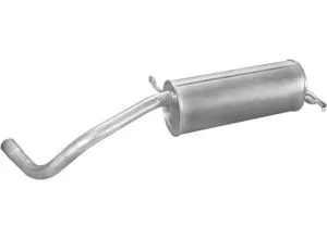 POLMO Endschalldämpfer für SKODA 6Q6253609 6Y6253609 - Auspuffanlagen & Zubehör, optimaler Ersatz für Skoda Fabia und VW Polo, sorgt für eine verbesserte Leistung und Geräuschreduzierung.