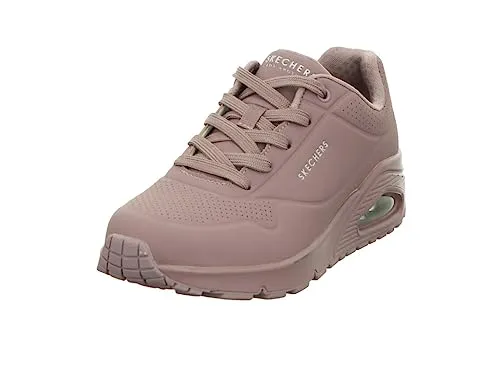 Skechers Damen UNO Stand ON AIR Sneakers, DKMV, 42 EU - Damen-Sneaker mit atmungsaktivem Obermaterial und komfortabler Air-Cooled Memory Foam Einlegesohle für ultimativen Tragekomfort.