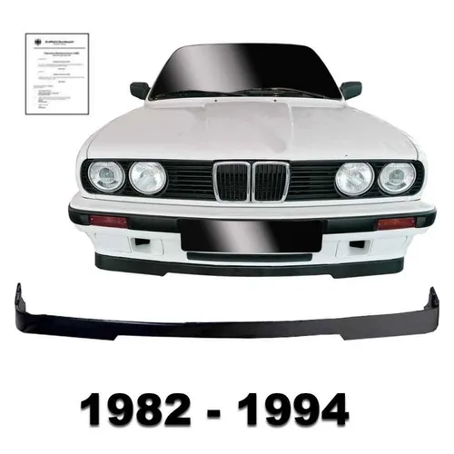 Spoilerlippe für BMW E30 1982-1994, Frontspoiler mit ABE - Stoßstangen & Tuning: Hochwertiger Frontspoiler von JOM, ideal für verbesserten Look und Aerodynamik Ihres BMW E30.