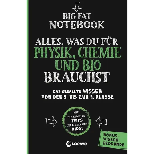 Loewe Big Fat Notebook - Alles, was du für Physik, Chemie und Bio brauchst - Das