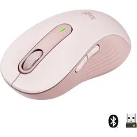 Logitech Signature M650 L Kabellose Maus - Ergonomisch für große Hände, leise Klicks, anpassbare Seitentasten, Bluetooth, 24 Monate Batterielaufzeit