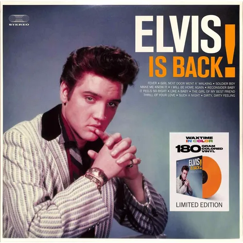Elvis Presley / ELVIS IS BACK (coloured 180g Vinyl) / Waxtime In Color / 950642
