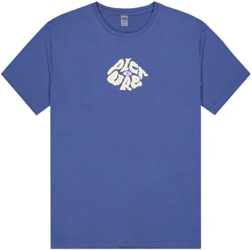 Picture MARIBO Surf Shirt Herren – Skipper Blue, Größe M - Hochwertiges Surfshirt aus schnelltrocknendem Material mit UPF 50+ Schutz, ideal für den Wassersport und sonnige Tage. Normale Passform und stylischer Print.