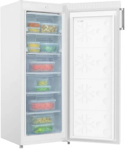 Amica GS 324 Standgefrierschrank 192L - Tiefkühler mit FrostControl, energieeffizienter Betrieb und 8 kg Gefrierleistung pro 24h, ideal für Haushalte mit hohem Gefriergutbedarf.