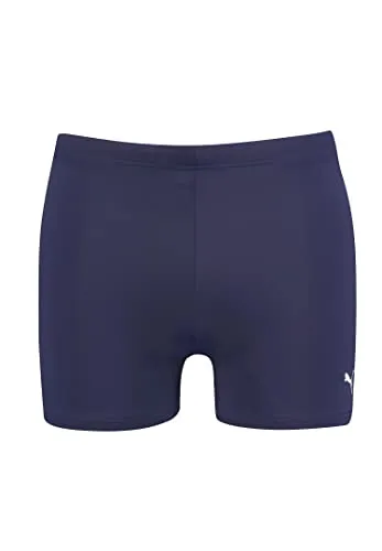PUMA Herren Classic Swim Trunks, Navy, L EU - Badeshorts für Herren mit sportlicher Passform für optimale Bewegungsfreiheit, chlorfest und öl- sowie cremebeständig für langanhaltende Qualität.