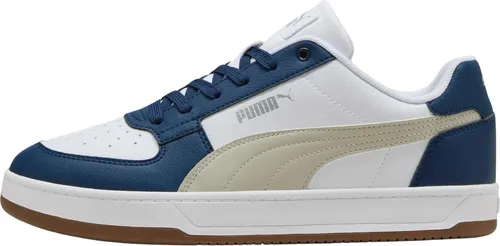 Puma Caven 2.0 Sportschuhe Weiß EU 43 - Sneaker mit Retro-Ästhetik, die den Komfort von SOFTFOAM vereinen und aus mindestens 20 % recycelten Materialien bestehen - ideal für stilbewusste Sportler.