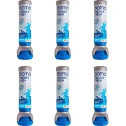 Bama Trainer Fresh Schuh-Erfrischer - 6x 100 ml - Medizinische Körperpflege, hält Schuhe bis zu 48 Stunden frisch und verhindert unangenehme Gerüche mit einem angenehmen Duft.