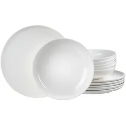 Ritzenhoff & Breker Tafelservice 12-tlg. SKAGEN - Skandi-Look für Ihre Tafel - Services: Ritzenhoff & Breker Tafelset 12-tlg. 'SKAGEN' aus edlem Porzellan, ideal für den Skandi-Look, spülmaschinenfest und perfekt für jede Gelegenheit.
