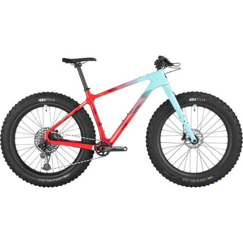 Salsa Beargrease X01 Komplettrad 27.5" - S, rot/türkis - Das Salsa Beargrease X01 Komplettrad 27.5" bietet eine robuste Konstruktion und ist ideal für Abenteuer in unwegsamem Gelände. Perfekt für anspruchsvolle Touren und vielseitige Einsätze.
