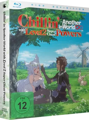 Chillin' in Another World with Level 2 Cheat Powers - Blu-ray Anime NEU - Anime Blu-ray mit Regionalcode B, FSK 12, in deutscher und japanischer Sprache. Erlebe spannende Abenteuer in einer fantastischen Welt!