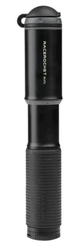 Topeak Race Rocket Mini Luftpumpe - Luftpumpen, kompakte 16x3x2,7 cm, 85 g, erreicht bis zu 8 bar, ideal für Road- und Trekkingreifen, inkl. SmartHead Pumpenkopf für Presta und Schrader Ventile