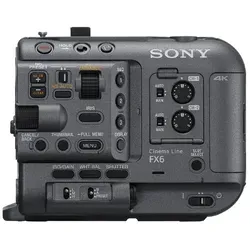 Sony Alpha FX6 Cinema Line (ILME-FX6) - Professioneller Camcorder - Camcorder mit 4K-Videoaufnahme, ideal für Filmemacher und kreative Profis, die höchste Bildqualität und Flexibilität benötigen.