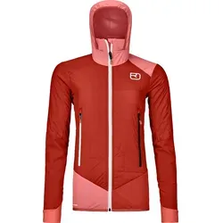 Ortovox Swisswool Col Becchei Hybrid Jacket Damen - Vielseitige Softshelljacke - S - Die SWISSWOOL COL BECCHEI HYBRID JACKET für Damen bietet optimalen Schutz und Bewegungsfreiheit bei kaltem Wetter. Aus windabweisendem Material gefertigt, ist sie ideal für Skitouren und anspruchsvolle Bedingungen.