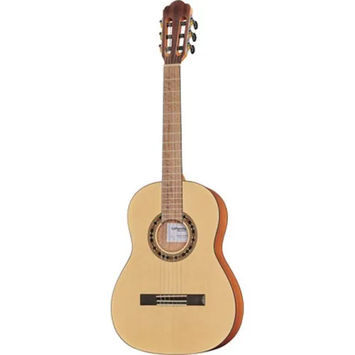 La Mancha Romero Granito 32-3/4 - Klassikgitarre - Klassikgitarre ¾ mit Fichten-Decke und Mahagoni-Boden, ideal für Einsteiger und fortgeschrittene Spieler, bietet warmen Klang und ausgezeichnete Spielbarkeit.