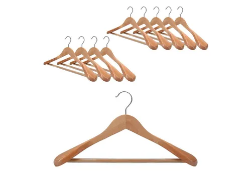VonBueren Kleiderbügel Set (10-tlg) - Praktisches 10-teiliges Set aus robustem Material, ideal zum Organisieren und Aufhängen Ihrer Kleidung.