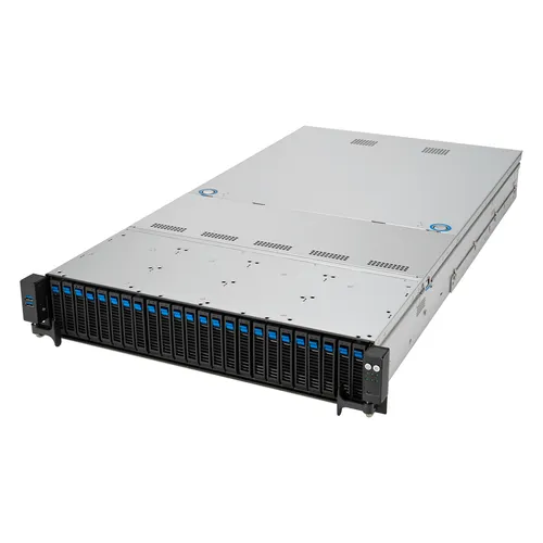 ASUS RS521A-E12-RS24U - Hochleistungs-Server mit AMD EPYC - Zuverlässiger Computerserver mit 16 NVMe-Slots, ideal für anspruchsvolle Anwendungen. Redundante Komponenten und USB 3.0 für maximale Effizienz.