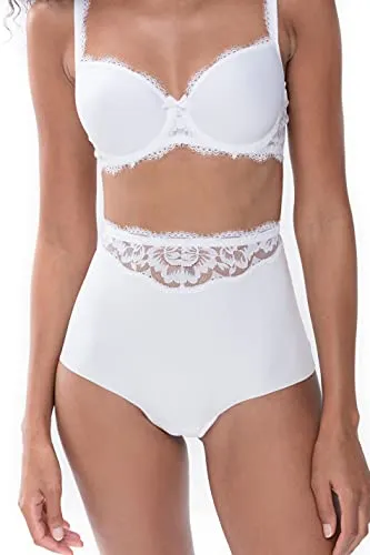 Mey Amazing High Waist Pants Weiß 40 Damen - Funktionsunterwäsche mit hohem Bund von Mey - Ideal für Eleganz und Komfort, formt Bauch und Taille perfekt und bietet den ganzen Tag ein angenehmes Tragegefühl.