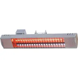 Eurom Golden 1800 Comfort Elektrische Terrassenheizung - Terrassenstrahler mit 1800W Halogenlampe, IP65, ideal für 10-15 m², sorgt für angenehme Wärme und ist wetterfest für den ganzjährigen Einsatz.