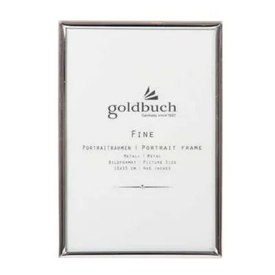 goldbuch Fine Portraitrahmen Metall 10x15 silber