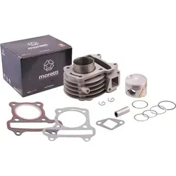 Moretti-Zylinder für 4T 50cc 139QMB Roller – Hochwertiger Aluminiumzylinder - Hochwertiger Aluminiumzylinder für 4-Takt-50cc Scooter, ideal für langlebige Leistung. Set enthält Zylinder, Kolben und Dichtungen – perfekt für die Pflege Ihres Rollers.