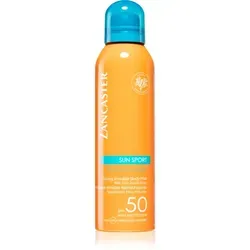 Lancaster Sun Sport Cooling Invisible Body Mist SPF 50 - 200 ml - Sonnenpflege für Damen, kühlender Bräunungsnebel mit SPF 50, schützt vor Sonnenbrand und Hautalterung, wasserfest und leicht aufzutragen.