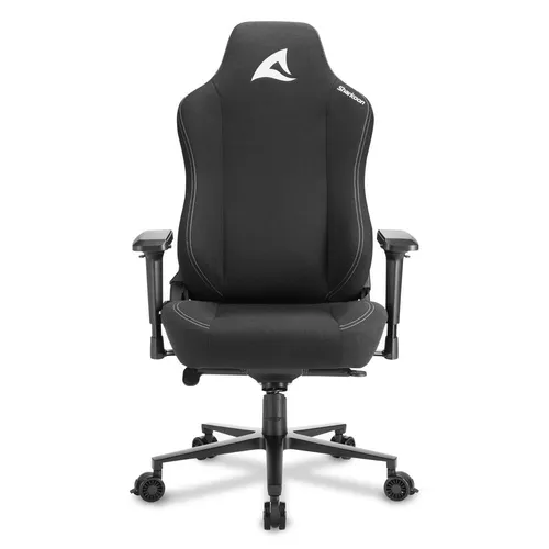 Sharkoon SKILLER SGS40 Fabric Gaming-Stuhl, schwarz - Gaming Stühle mit atmungsaktivem Stoffbezug und ergonomischem Design für maximalen Komfort während langer Spielsessions.