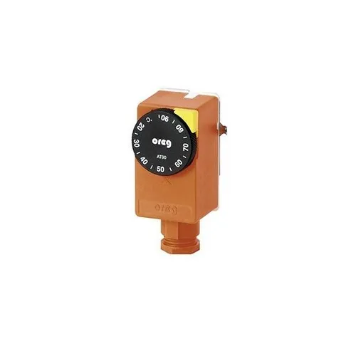 Eberle Controls Anlegethermostat AT 60 E - Präziser Anlegethermostat für Klimaanlagen, flexibel einstellbar mit einem Temperaturbereich von 20 bis 60 °C, ideal für effiziente Temperaturregelung.