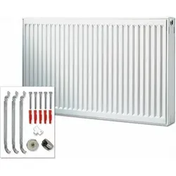 Buderus Heizkörper Flachheizkörper C-Profil Typ 22 600x2300 mm, 3881 W - Heizkörper mit hoher Wärmeleistung von 3881 W, ideal für effiziente Raumheizung in großen Räumen.