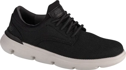 Skechers Garza - Reardon 204907-BLK, Herren Sneaker in Schwarz - Modischer Herren Sneaker von Skechers, ideal für den Alltag. Der Schnürverschluss und das leichte Material sorgen für hohen Tragekomfort und Flexibilität.
