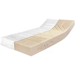 Latexmatratze 140 x 200 cm | Ergo-NATURA von Ravensberger - Matratzen mit 100% Premium-Natur-Latex für ein schwereloses Liegegefühl und optimale Druckentlastung – perfekt für Allergiker und alle, die weich schlafen möchten.