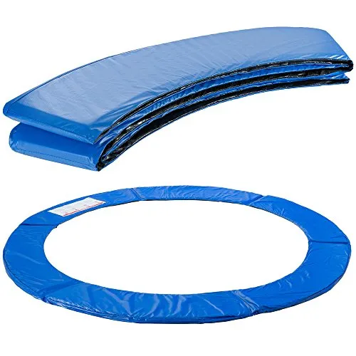Arebos Trampolin-Randabdeckung Ø 244 cm - Trampolinrandabdeckung aus reißfestem PVC und PE, bietet durch 20 mm EPE-Schaumstoff hervorragenden Schutz vor Verletzungen und ist UV-resistent sowie wasserbeständig.