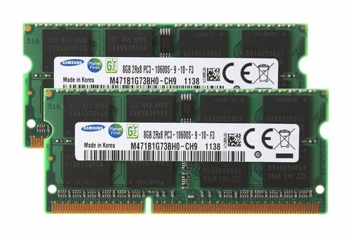 Samsung 16GB 2x 8Gb Ram Speicher 1333MHz 204Pin PC3  Notebook Apple Imac 2011