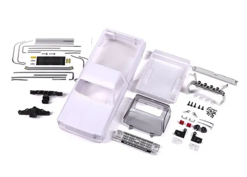 Traxxas 9811 1979 Chevrolet K10 LKW-Karosserie, weiß - RC Gehäuse & Maßstabzubehör, inklusive Kühlergrill und cliploser Montage für einfache Anpassung und verbessertes Aussehen.