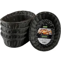 KESPER Brot- und Obstkorb, 5er Pack - Brotkästen, elegant und multifunktional – ideal für die stilvolle Präsentation Ihrer Backwaren und praktische Aufbewahrung im Alltag.