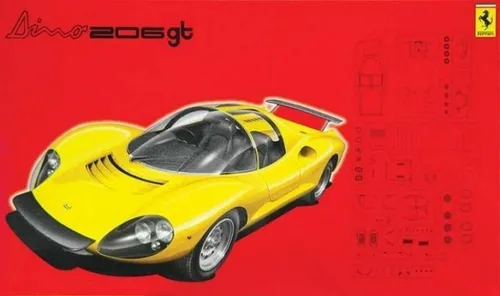 Fujimi 123639 1/24 RS-76  Ferrari Dino 206 GT