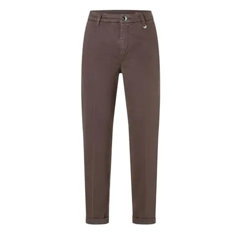 MAC JEANS Chino - Premium Winter Baumwolle - Stoffhosen mit Slim Fit und sportlichem Design, aus hochwertigem, elastischem Materialmix für hohen Tragekomfort und warmen Griff, ideal für die kalte Jahreszeit.